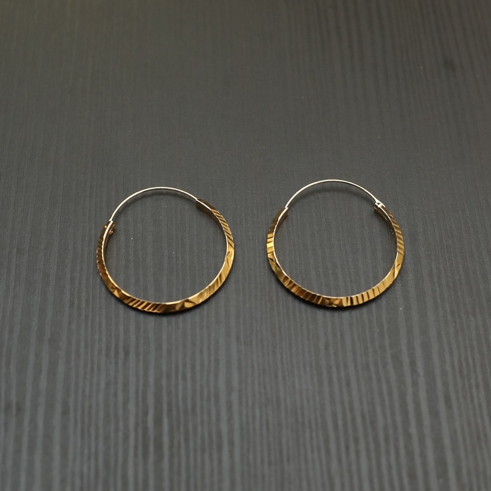2/$20 ✨ Gold Hoop Earrings - Brand New